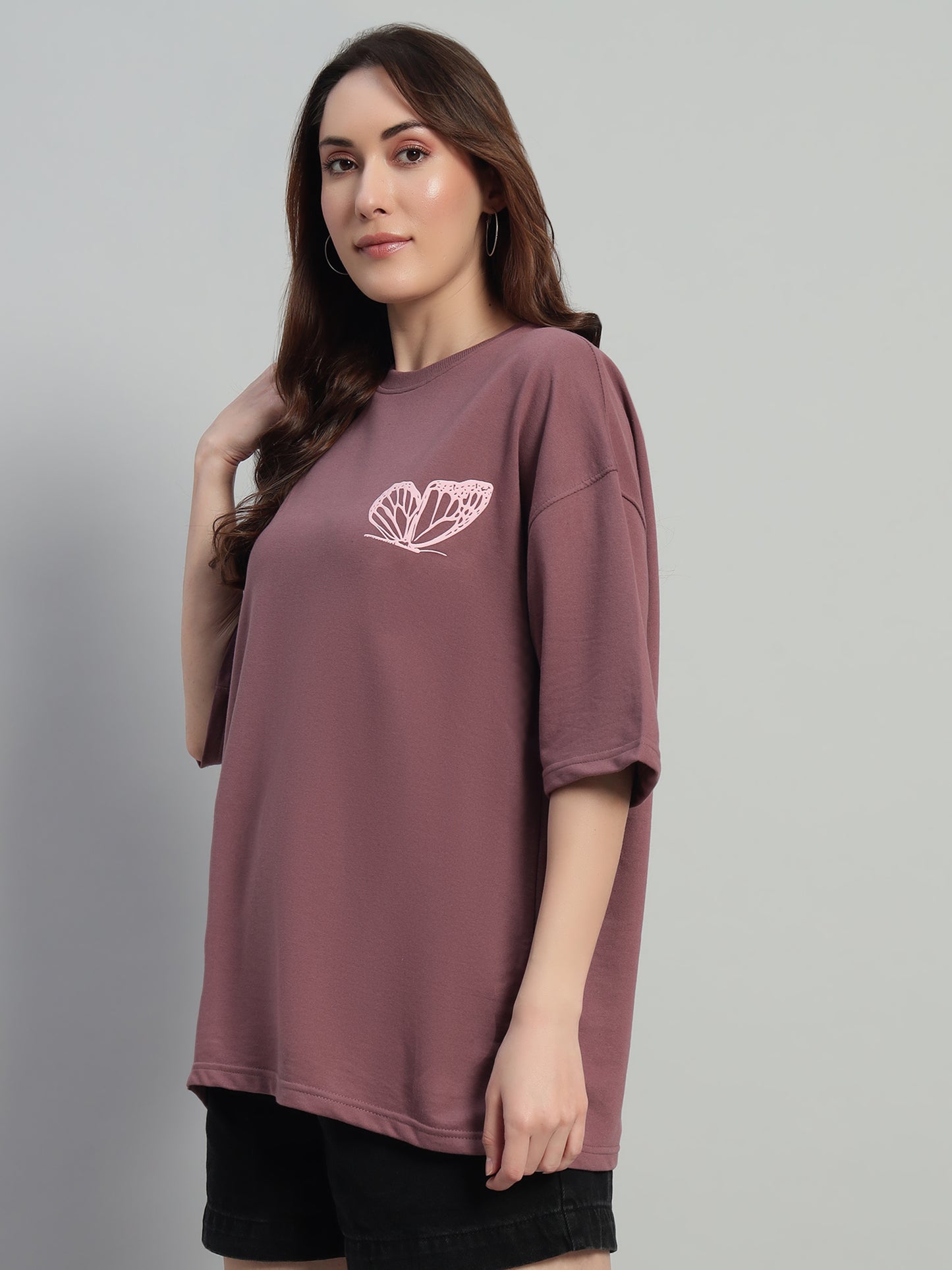 Butterfly Onion Oversized T-Shirt