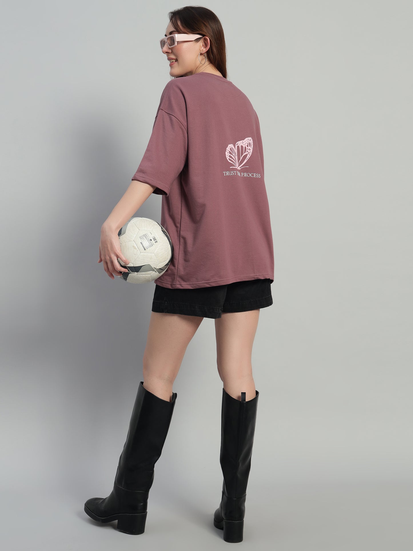 Butterfly Onion Oversized T-Shirt