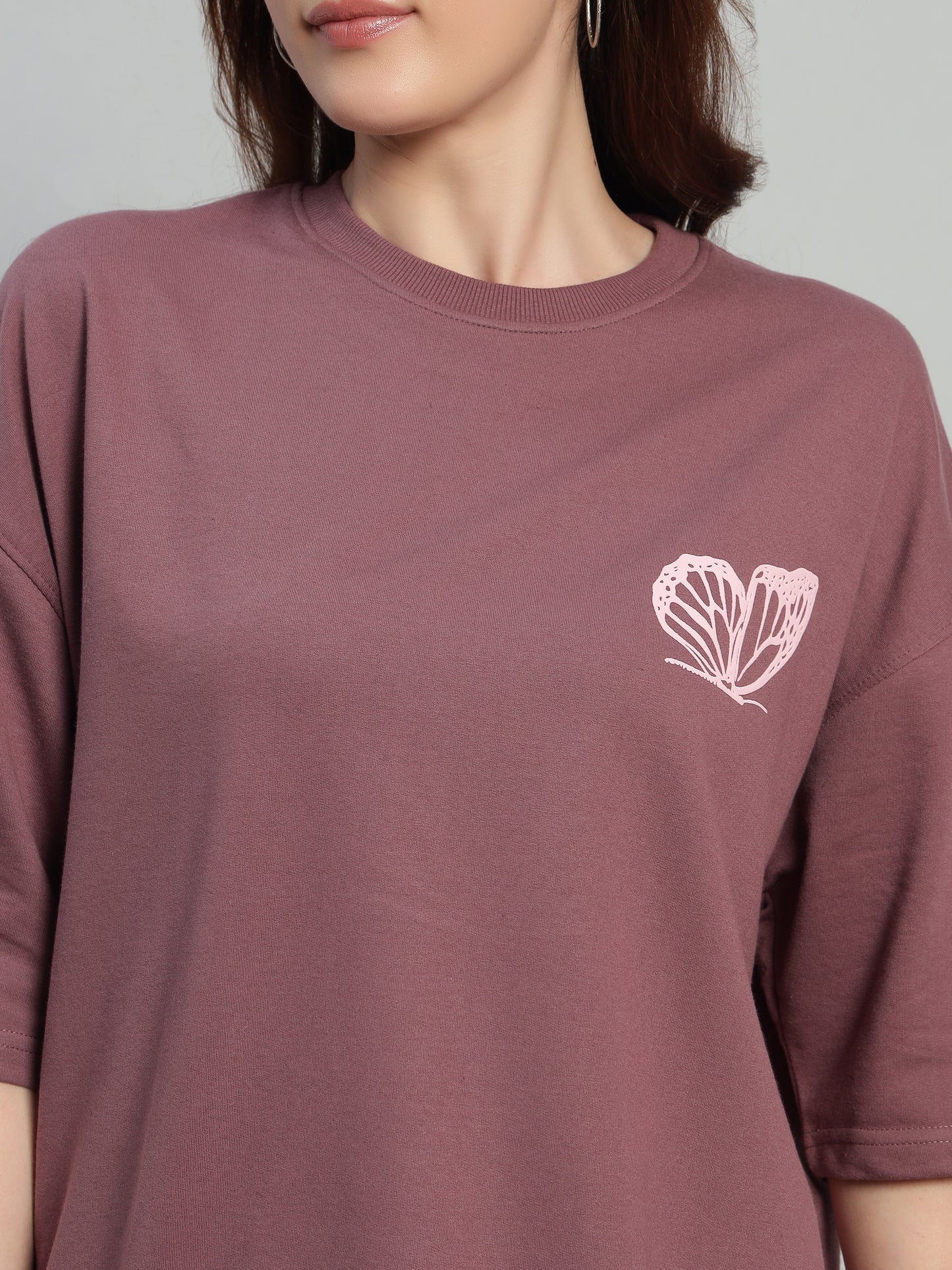 Butterfly Onion Oversized T-Shirt