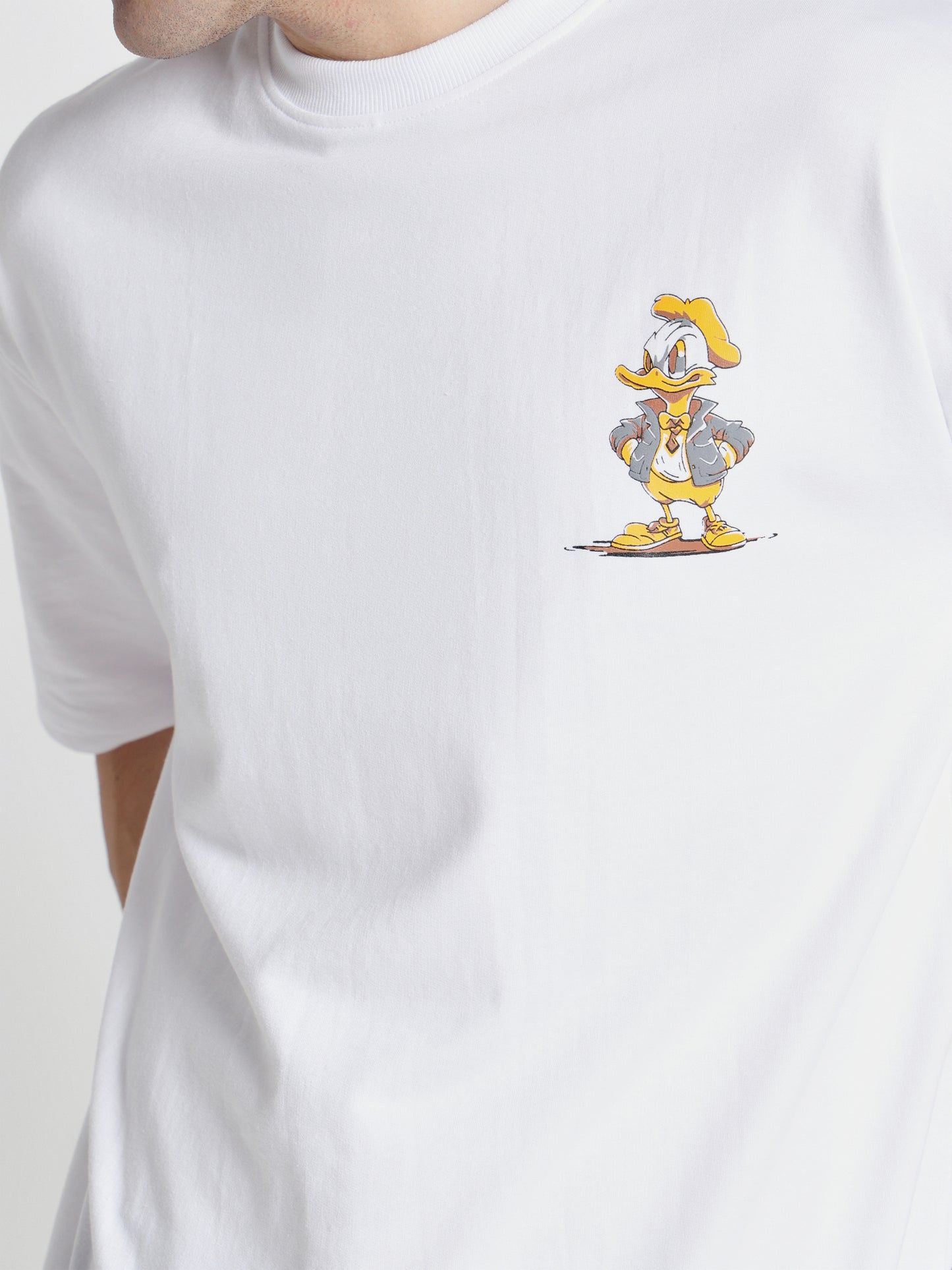 Duck White Oversized T-Shirt