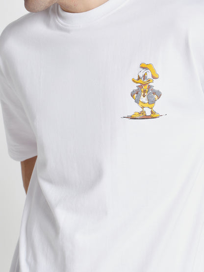 Duck White Oversized T-Shirt