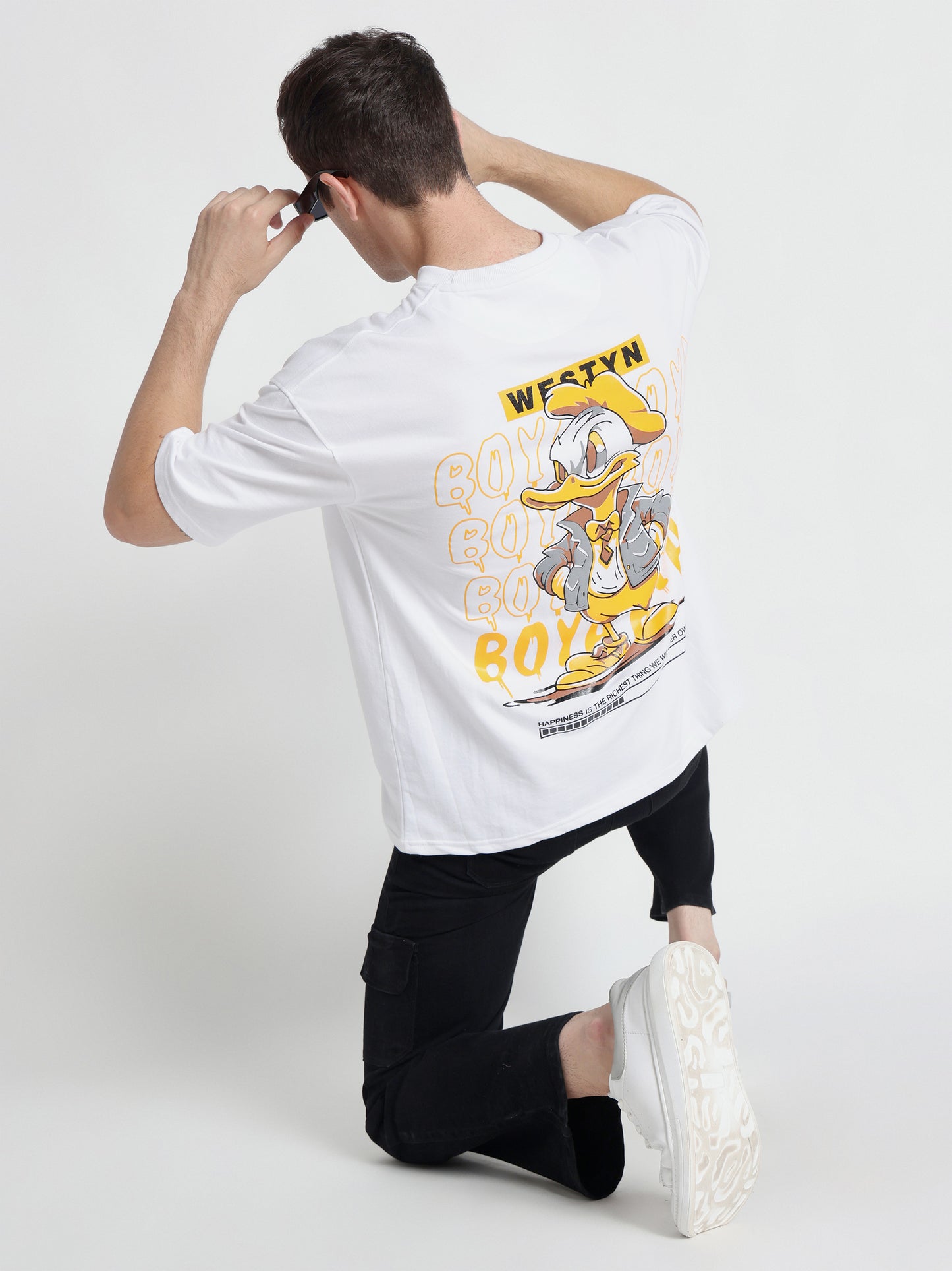 Duck White Oversized T-Shirt