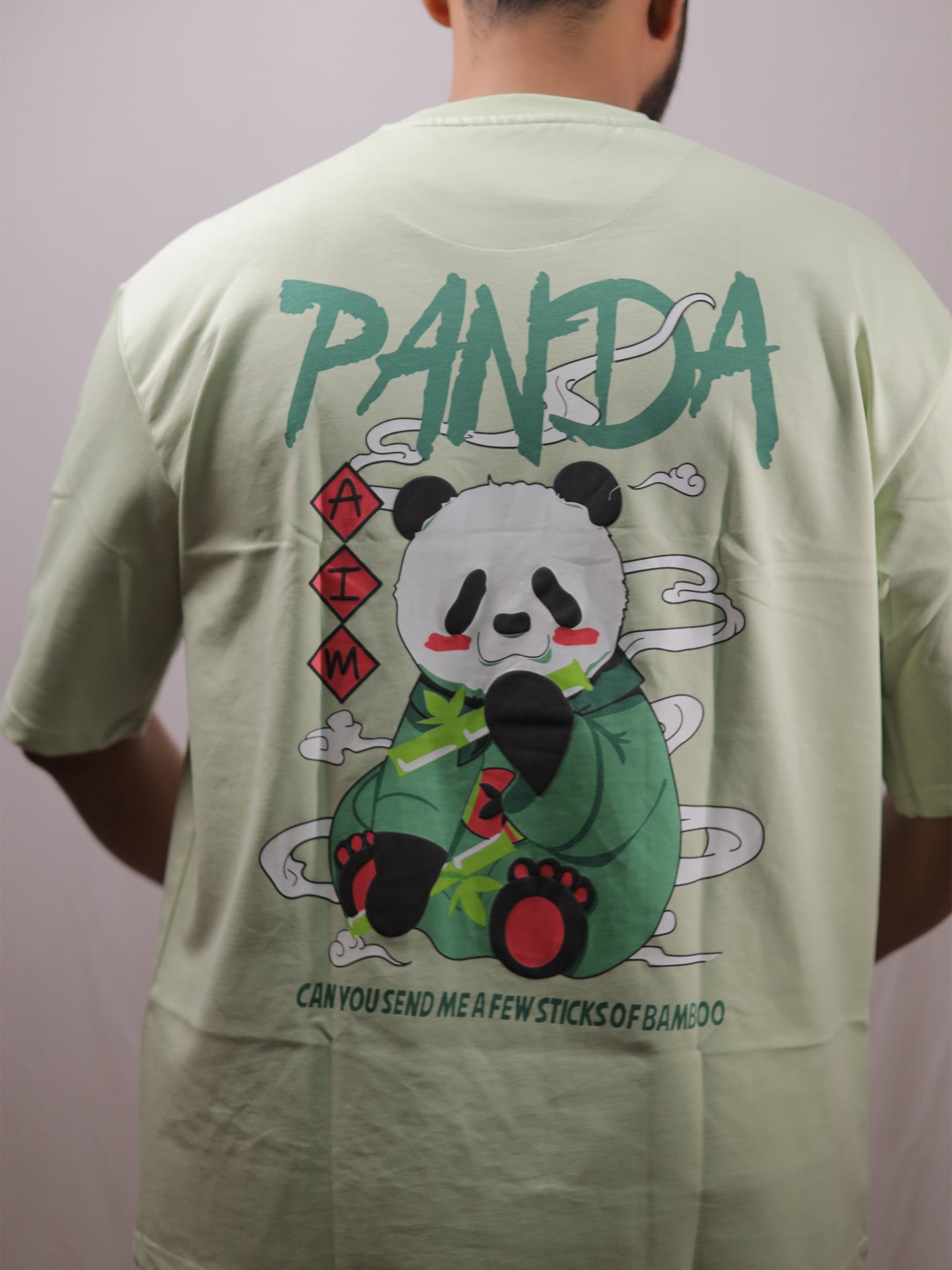 Panda Pista Oversized T-Shirt