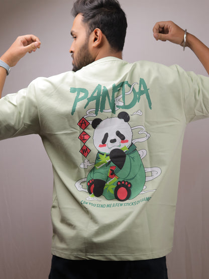 Panda Pista Oversized T-Shirt