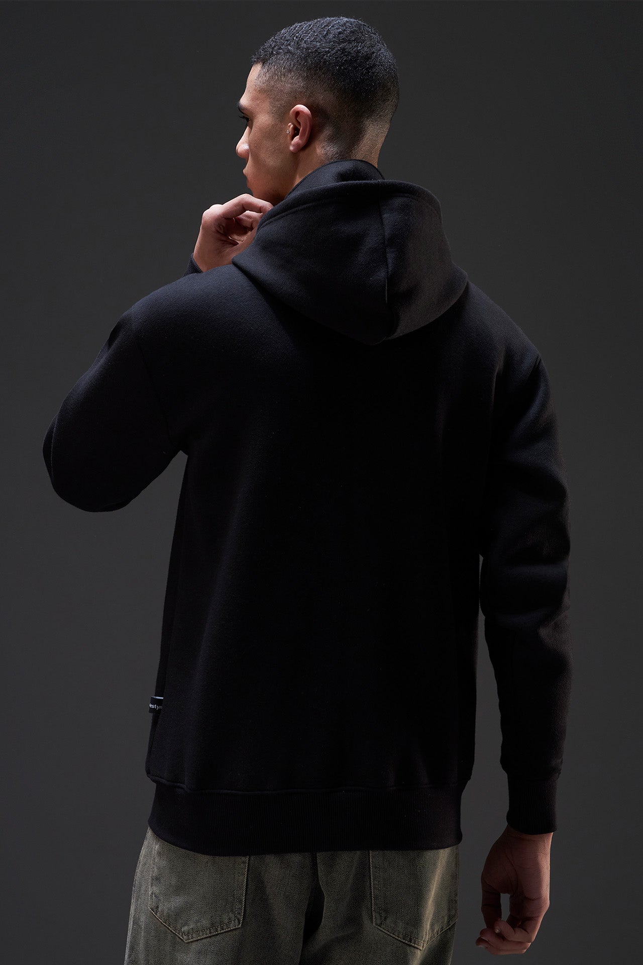 WESTYN Baklava Zip Hoodie – Black