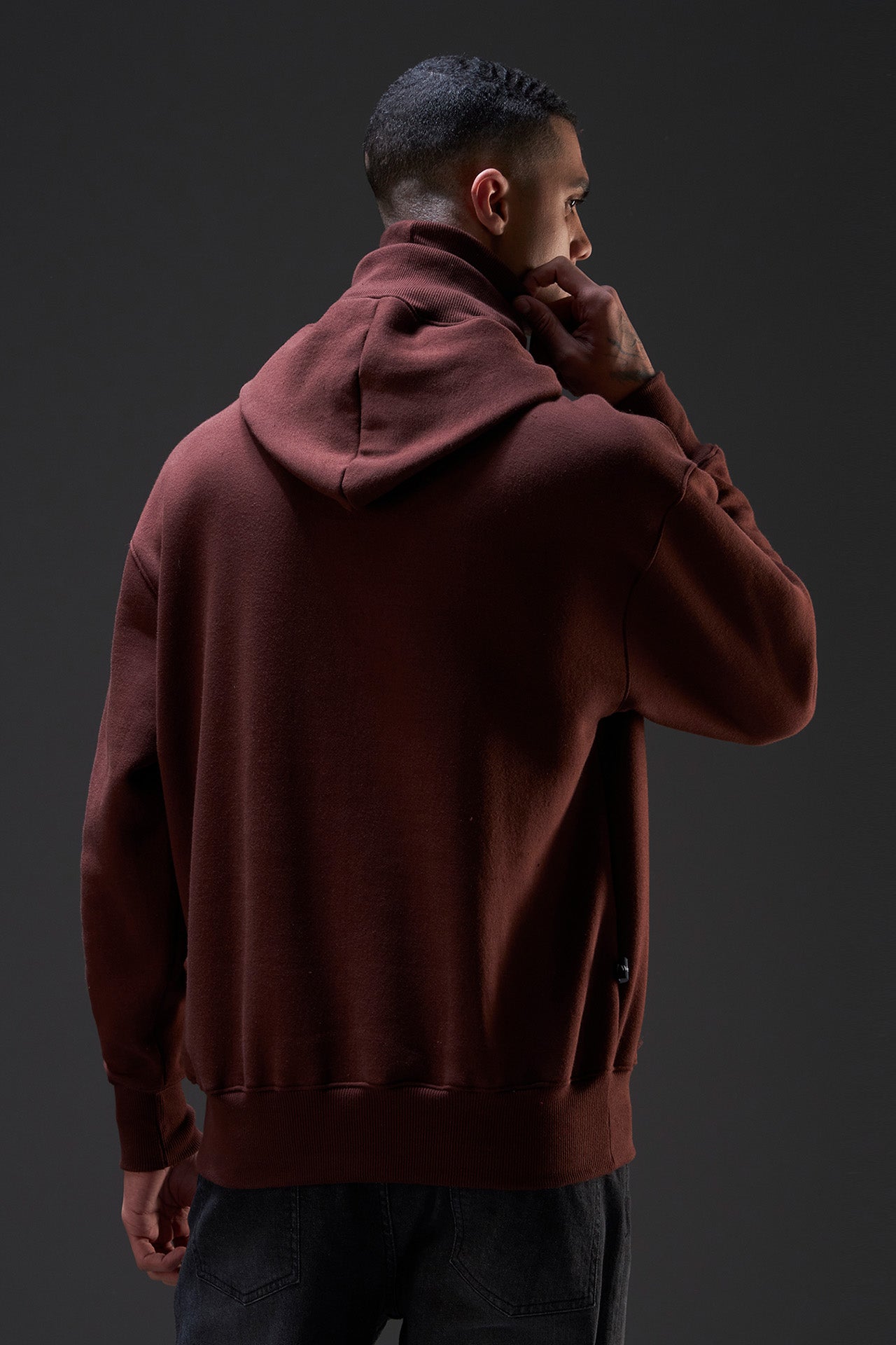 WESTYN Brown Stealth Hood Hoodie