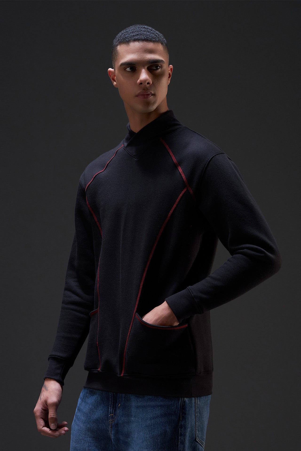WESTYN Redline Panel Sweatshirt