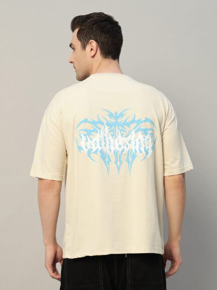 Westyn Blaze Beige Oversized T-Shirt